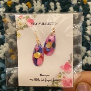 Colorful teardrop earrings FREE WITH ANY PURCHASE